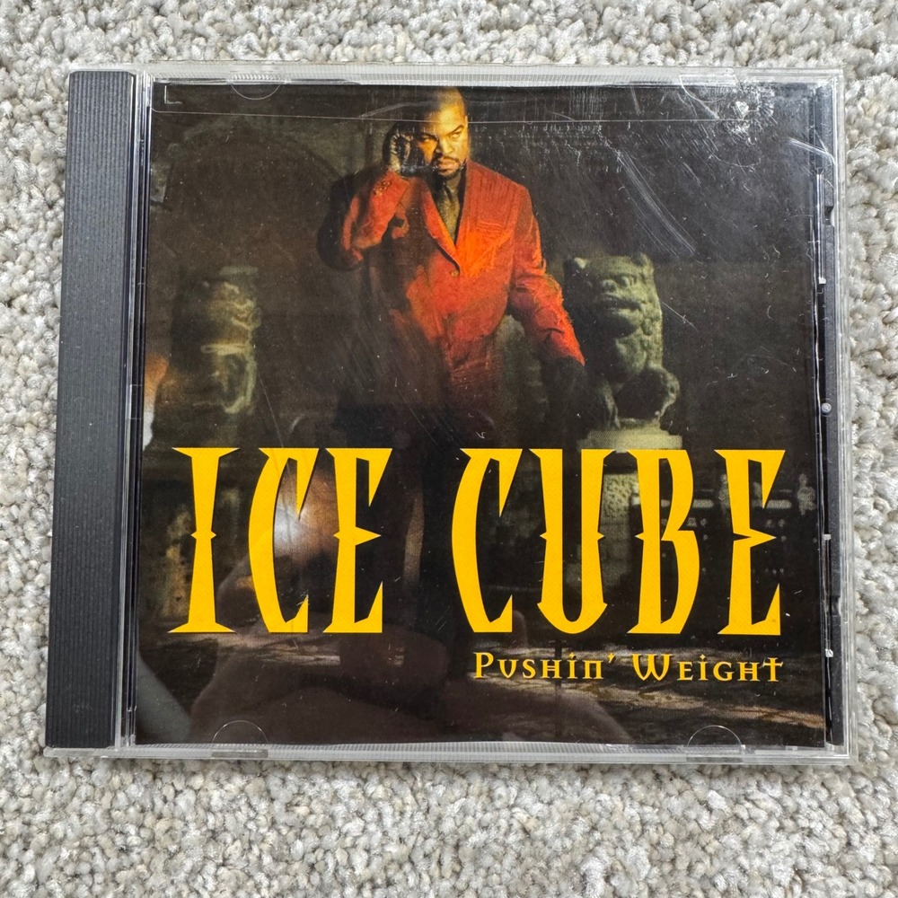 Ice Cube Pushin' Weight CD Single 1998 Mr Short Khop Ghetto Vet Hip Hop Rap